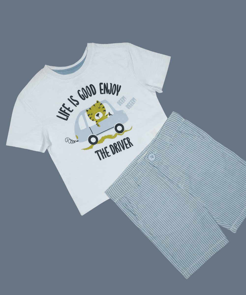 Boys 2 Pes Set (0/3 M-6 Year) (100500)